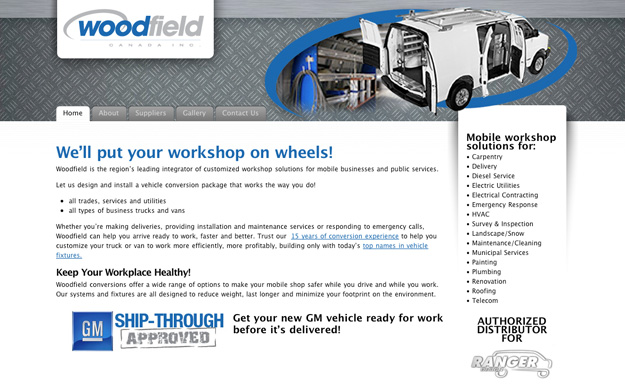 “Workshop on wheels” website