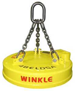 New OptiMag L-Series Lifting Magnets From Winkle Maximize Load Capacity For Scrap Handlers