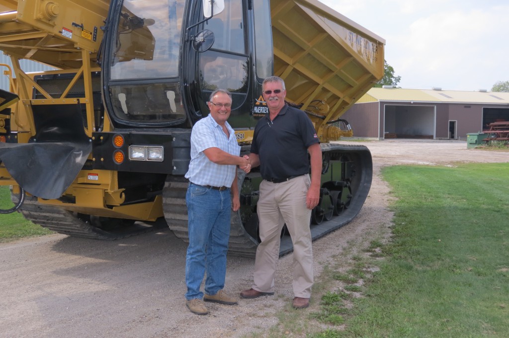 Custom Stone Slinger Completes the AVERTEX Solution for Wind Farm