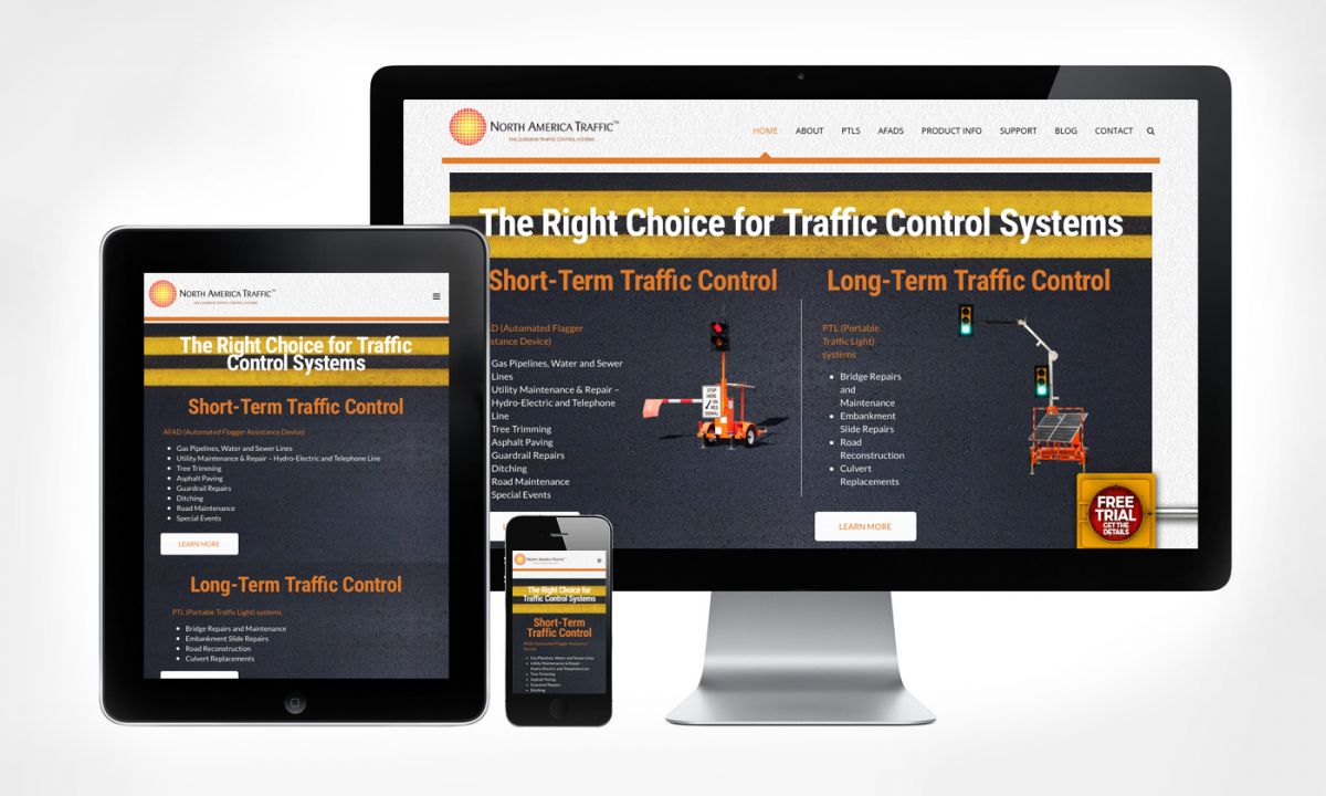 North America Traffic Website, Desktop, Tablet, Mobile