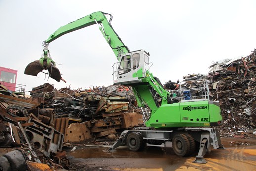 SENNEBOGEN LLC Launches “Green Efficiency” in America with E-Series Material Handlers