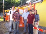 L-R: Scott Dailey, Brent Ligon, Jim Matheney (Vice President, SCE), Sara Matheney (President, SCE), Andrew Hodge, Lisa Pollitt.