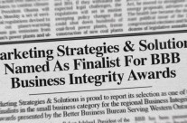 London Communications Firm Named As Finalist For BBB Business Integrity Awards