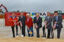 Groundbreaking ceremony for the new BEKA plant in Wannberg