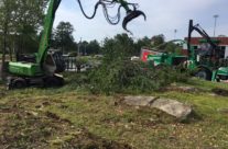 SENNEBOGEN 718 Earns Praise From Boston-Area Tree Service Company