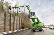 Productivity Gains With SENNEBOGEN 718 Are “No Joke” In Urban Tree-Trimming Projects