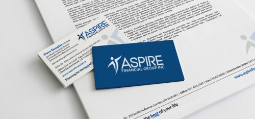 Aspire Branding, Logo, Business Card & Letterhead