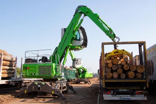 Two 818 E Machines Working Ziegler