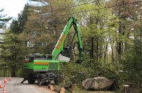 KutTech Brings “Old School” Knowledge To Next Generation of Tree Care Technology With SENNEBOGEN 718