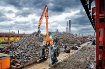 Steelworks Service Provider Relies Completely On SENNEBOGEN Electric Material Handlers
