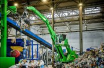 Recycling Specialist OZO Is “Thinking Green” In Every Way With Electric Drive SENNEBOGEN 818